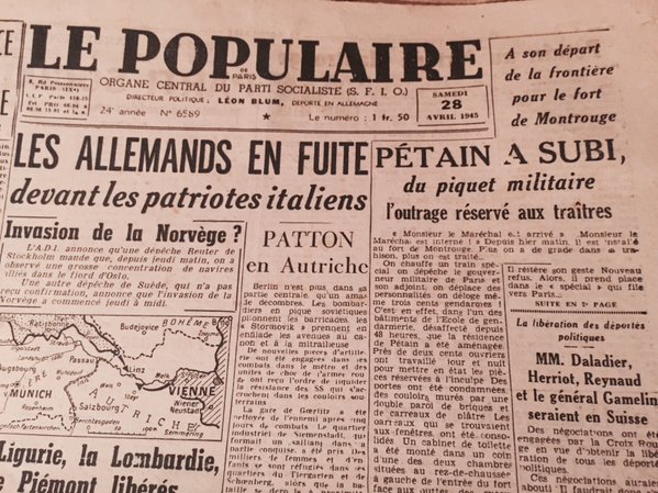Press clippings range from december 1944 to april 1945, almost the end of the war #MadeleineprojectEN https://t.co/E1TmvFc8jI